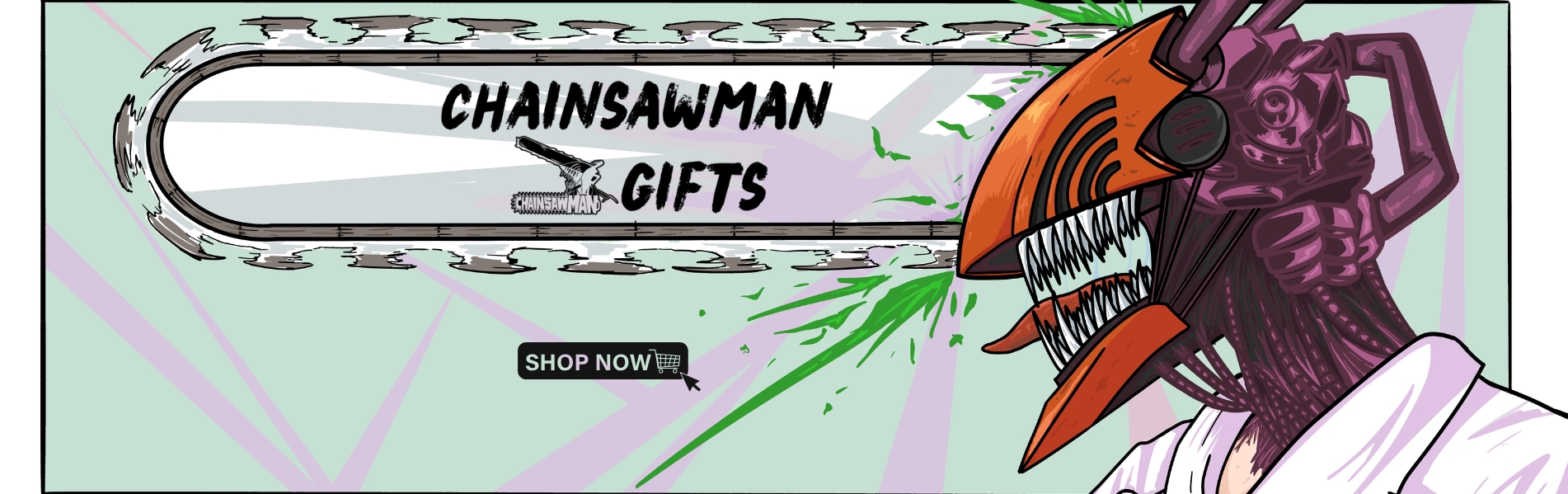 Chainsawman Gifts Banner - Chainsaw Man Gifts