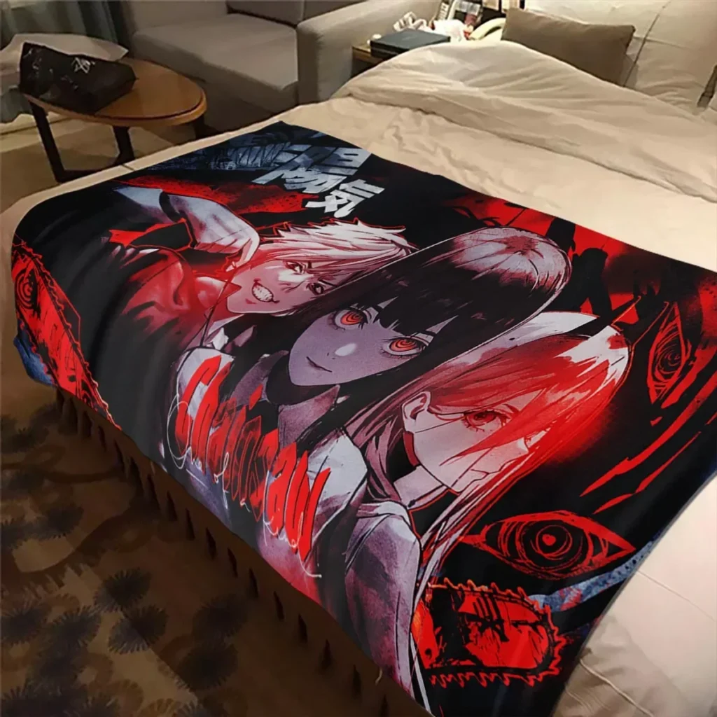 Hot Item Chainsaw Man Makima Denji Blanket