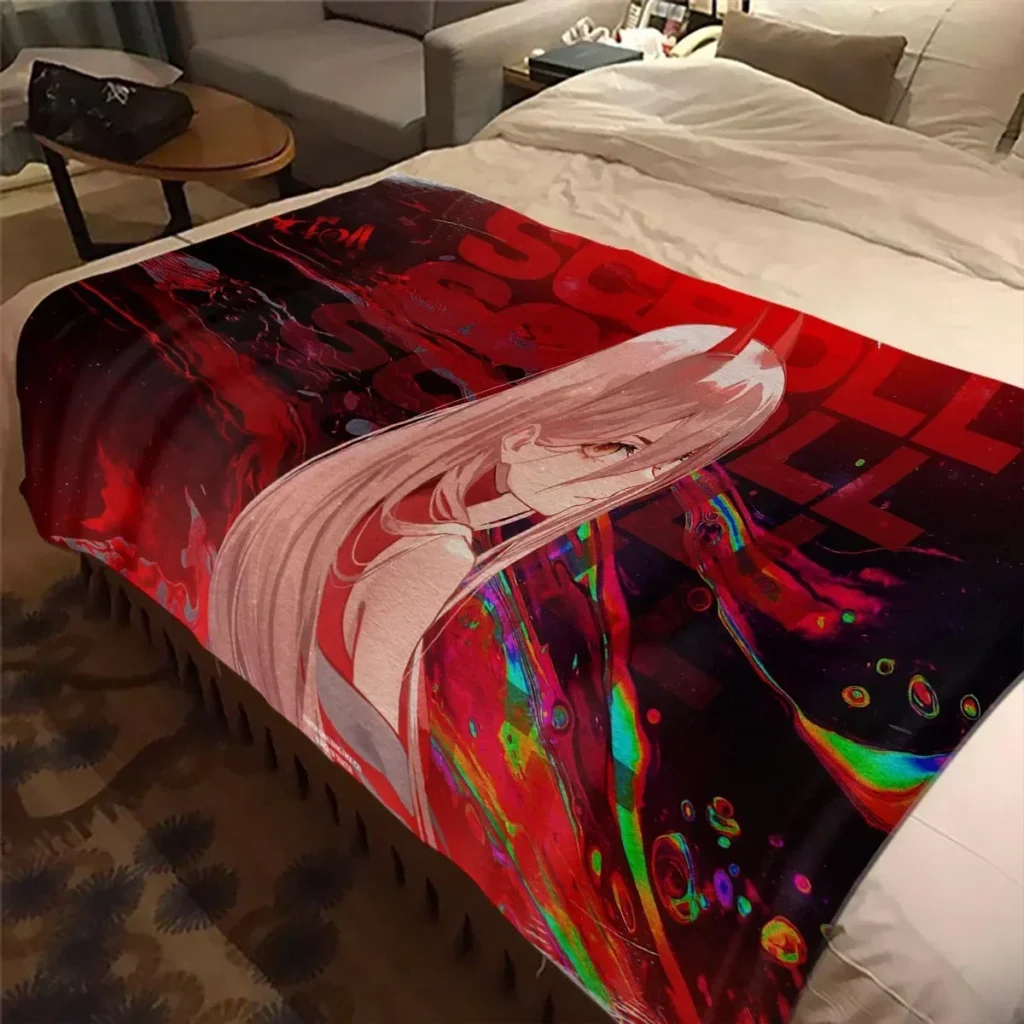 Hot Design Anime Chainsaw Man Makima Blanket