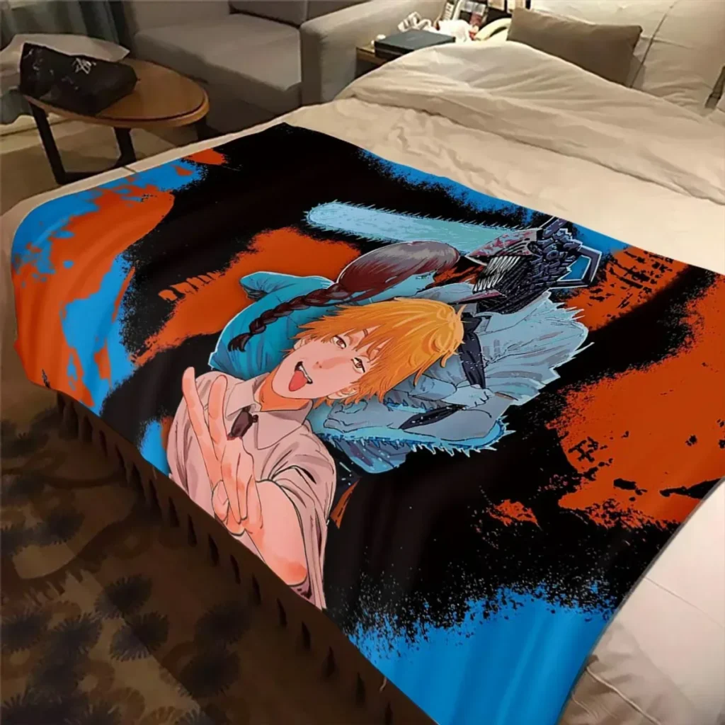 Top Anime Chainsaw Man DenjiBlanket