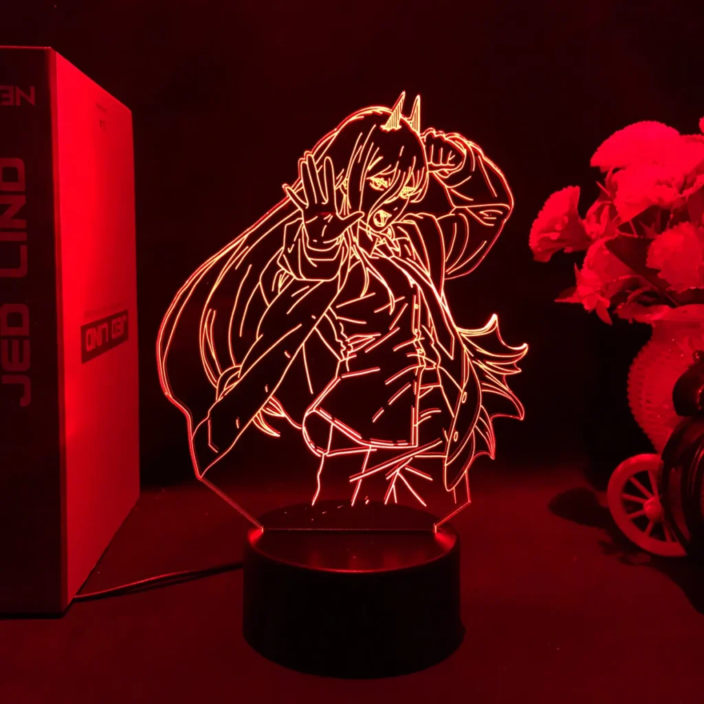Chainsaw Man Makita Led Lamp Acrylic