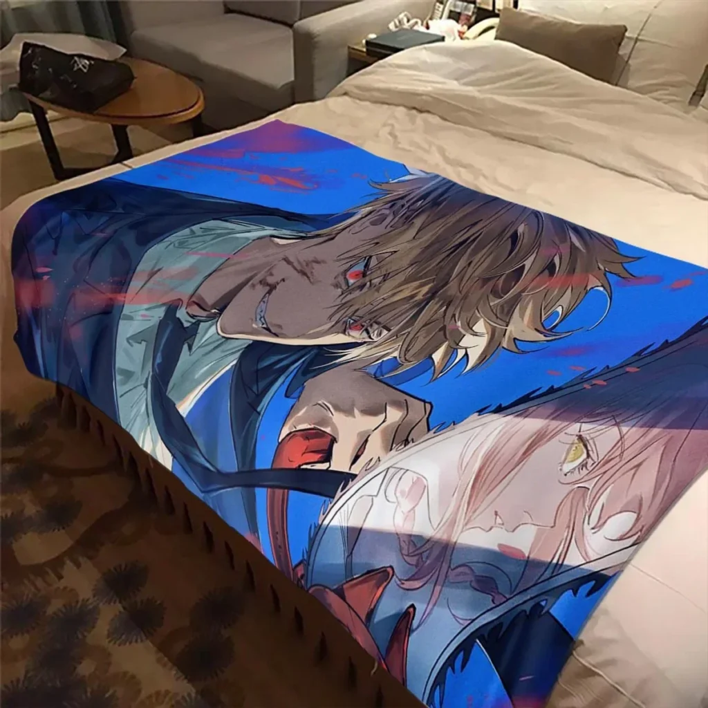 Chainsaw Man Blanket