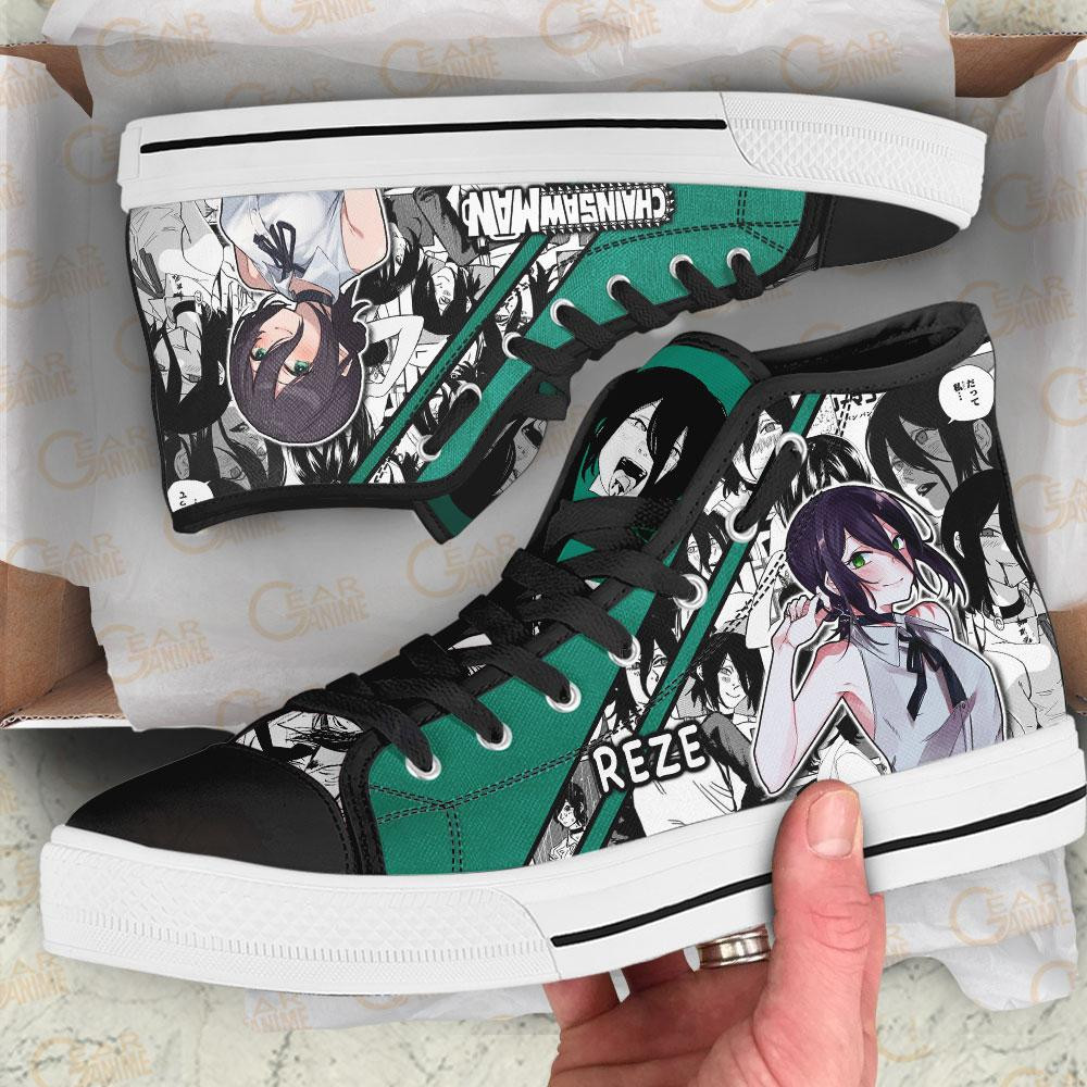 Bomb Girl Reze High Tops Canvas Shoes - Image 2
