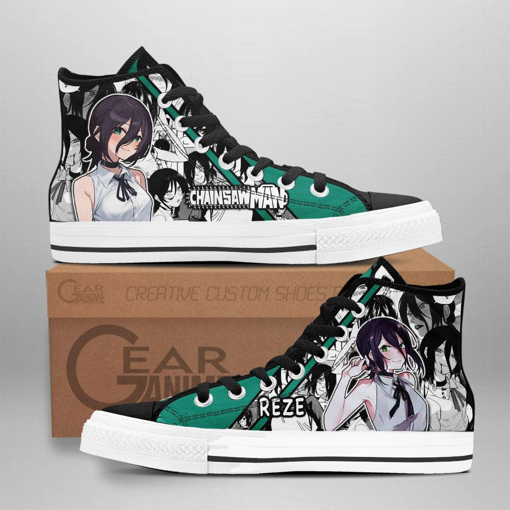 Bomb Girl Reze High Tops Canvas Shoes