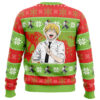 Christmas Denji Chainsaw Man Ugly Christmas Sweater BACK mockup - Chainsaw Man Gifts