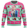 Christmas Power Chainsaw Man Ugly Christmas Sweater FRONT mockup - Chainsaw Man Gifts
