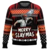 Merry Slaymas Denji Chainsaw Man Sweater FRONT mockup - Chainsaw Man Gifts