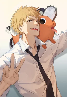 CSMDenji 13x19 Smartpress 20221114 070320932 - Chainsaw Man Gifts